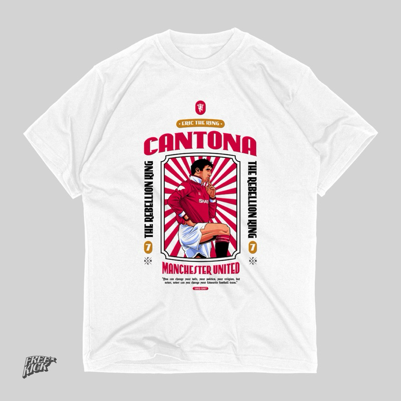 Kaos Manchester United King Cantona