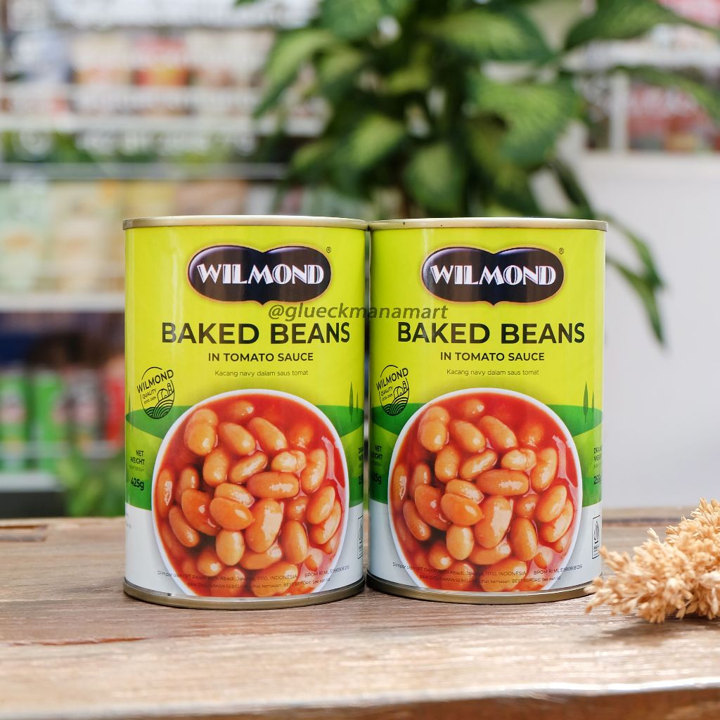 

Wilmond Baked Bean 425gr / Baked Bean Kaleng