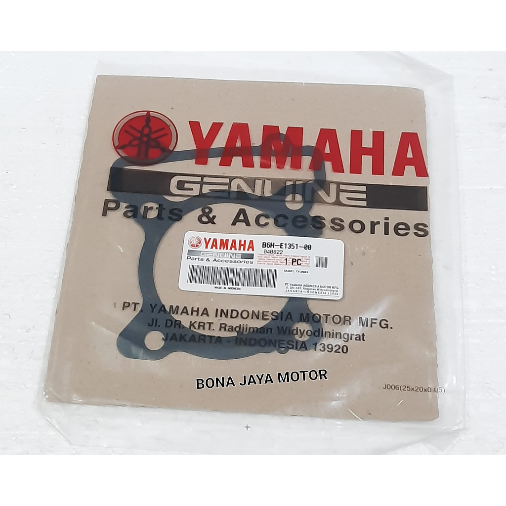 GASKET/PAKING BAWAH(SEHER) NMAX NEW ASLI YAMAHA B6H-E1351-00