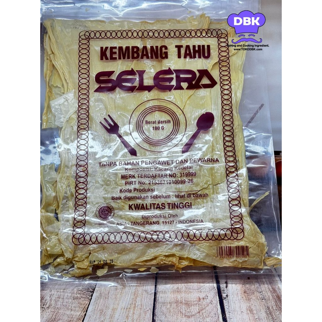 

KEMBANG TAHU SELERA CAP SENDOK GARPU 100GR