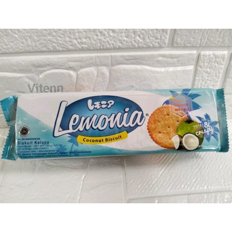 

biskuit lemonia kelapa 130gr Nissin