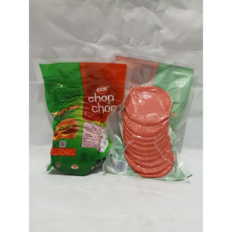 

Chop chop burger sapi 10s 250gr