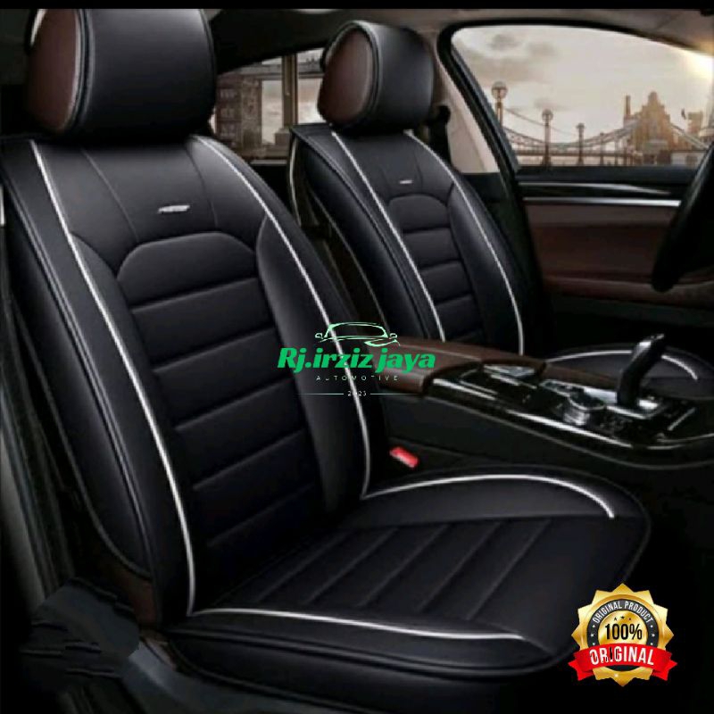 cover sarung jok mobil honda mobilio 2017-2020 full set bahan kulit sintetis oscar