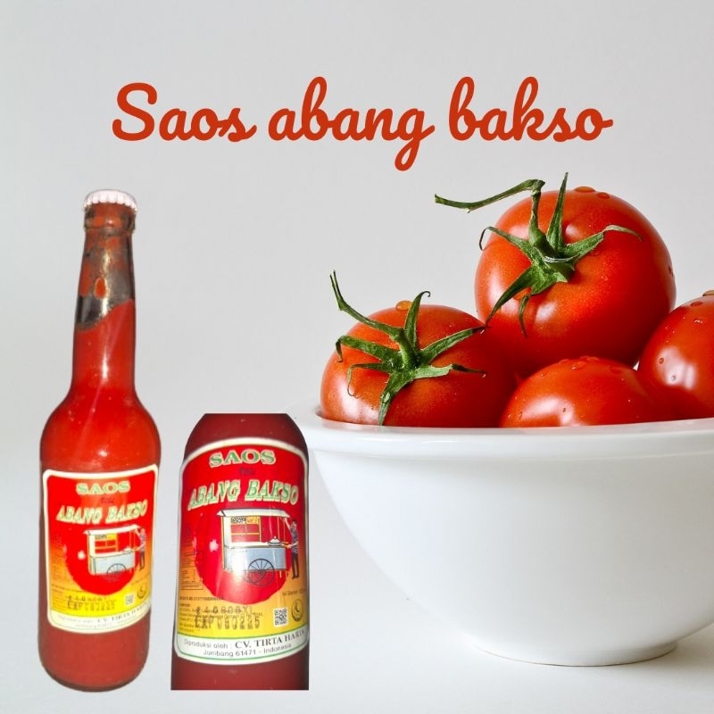 

saos tomat/saos abang bakso/saos tomat