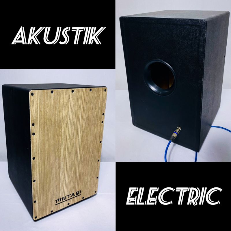cajon kajon kahon elektrik drumbox cajon akustik elektrik ekonomis double snappy