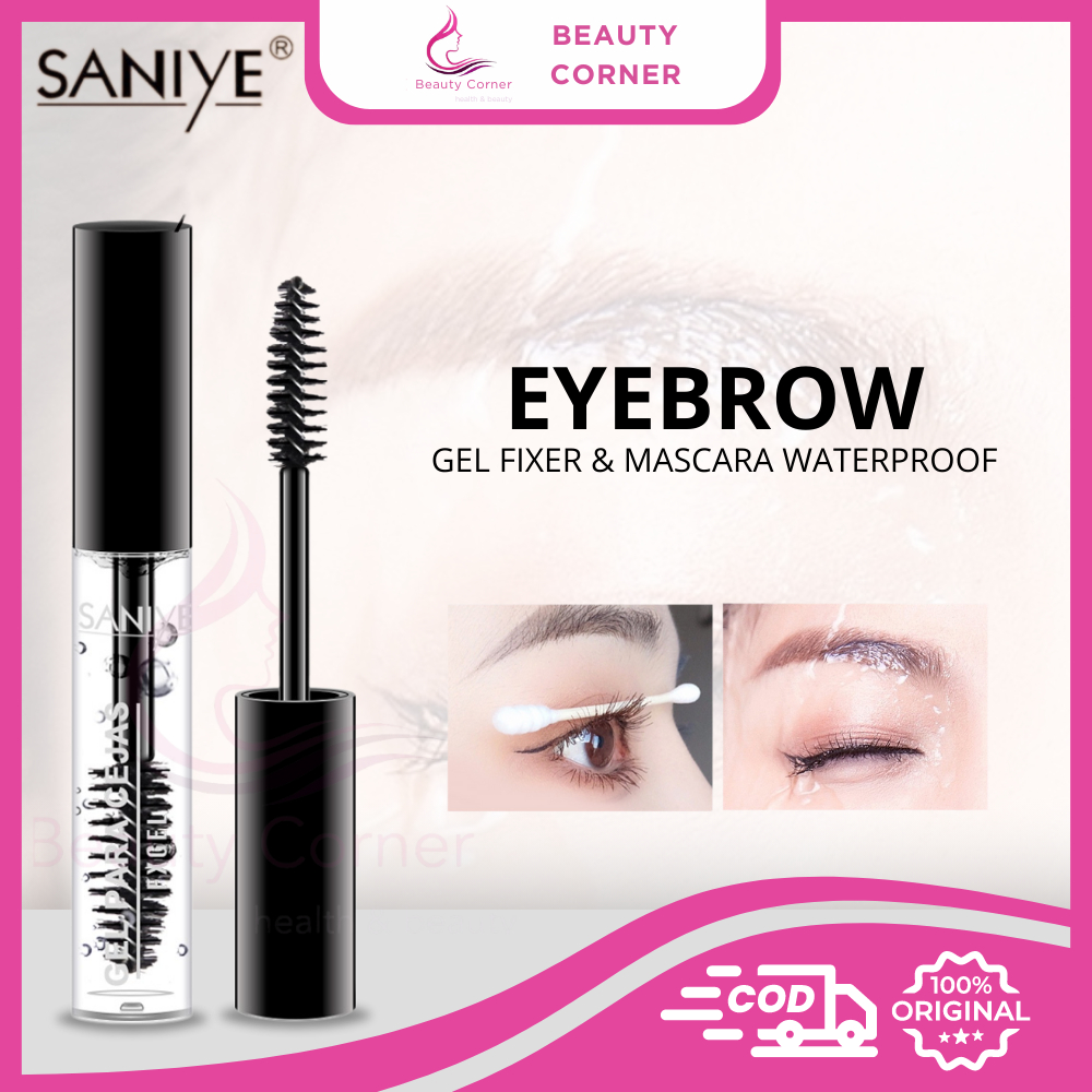 Saniye Eyebrow Gel Fixer & Mascara Waterproof - M310