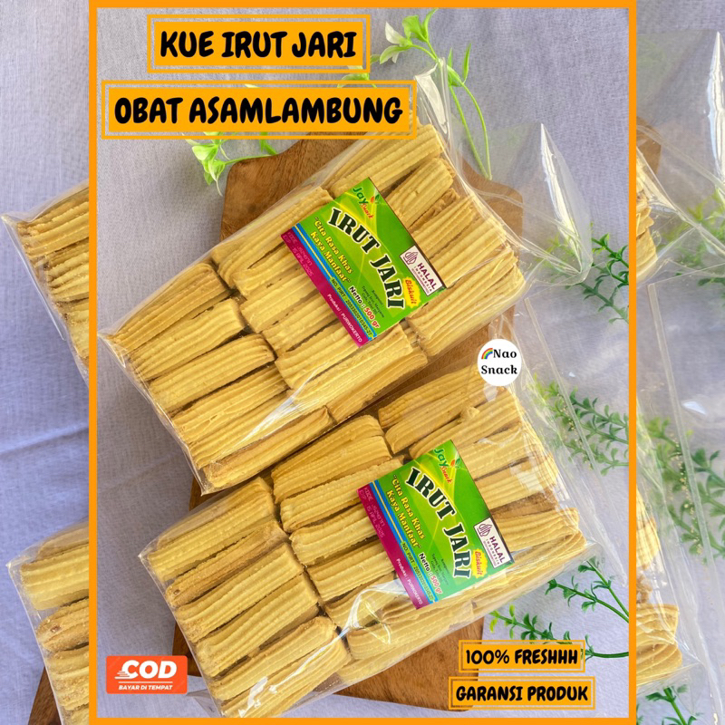 

KUE IRUT JARI ORI 500GR / KUE IRUT OBAT ASAMLAMBUNG
