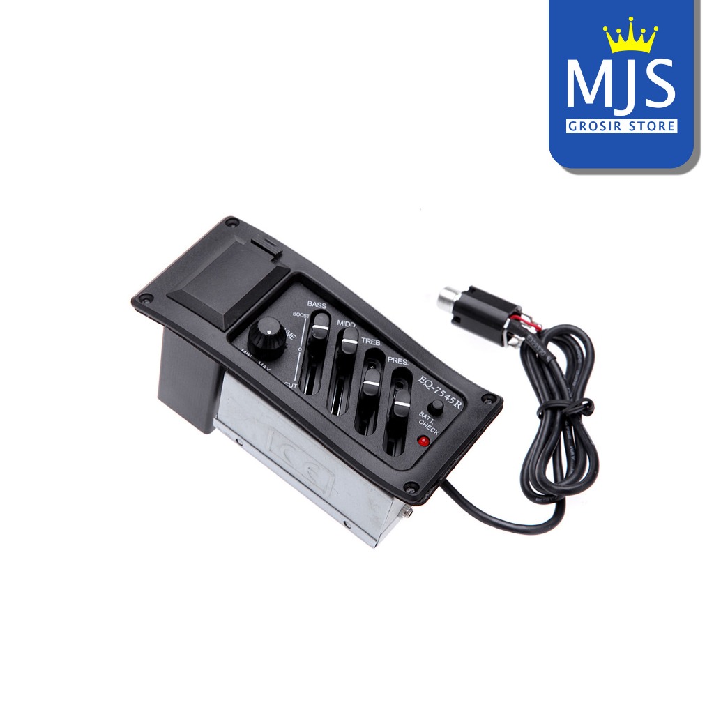 Equalizer Preamp EQ7545r Pickup Gitar Spul Gitar Amplifier EQ 7545R