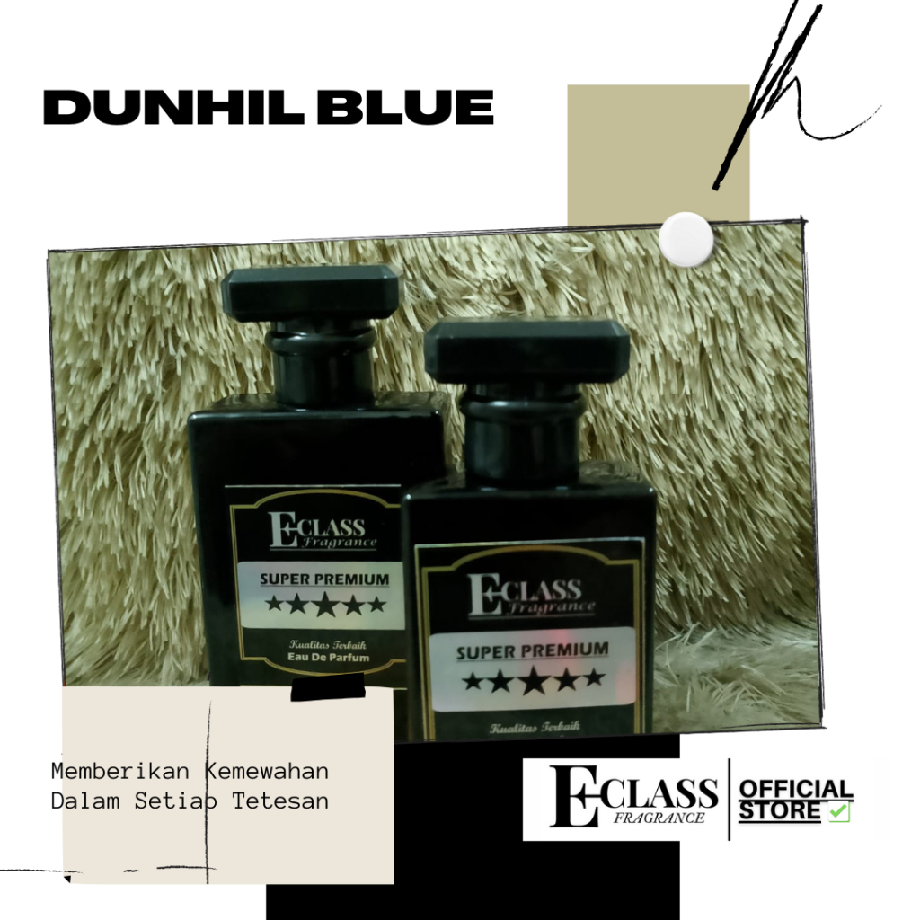 Parfume Pria Dunhil Blue Dengan Botol Mewah - PArfume Tahan LAma Dunhil Blue