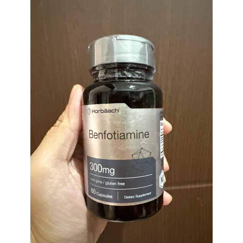 horbaach benfotiamine 300mg 300 mg 60 caps