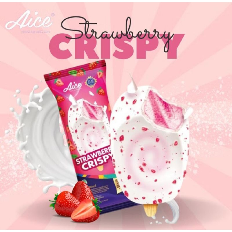 

Aice Strawberry Crispy 55 gr