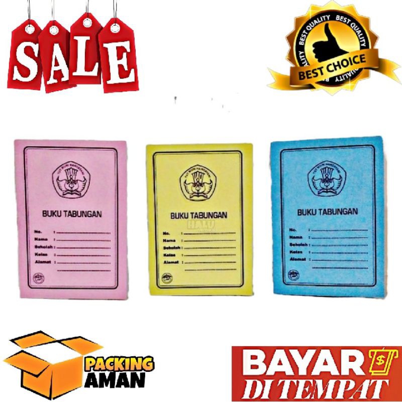 

Murah / Buku Tabungan Anak / Buku Tabungan Sekolah / Buku Tabungan Keuangan / Buku Tabungan Kecil