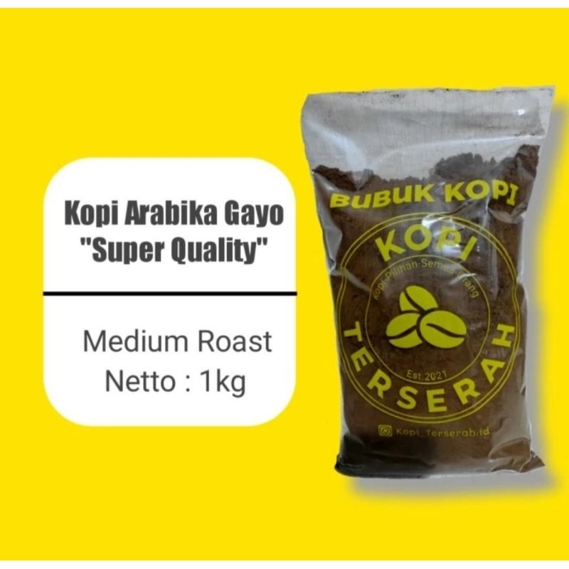 

Kopi Arabika Aceh Gayo "Super Quality" merek Kopi Terserah
