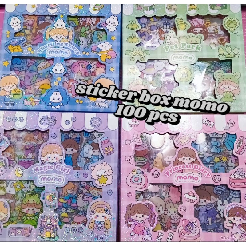 

STICKER BOX MOMO/TeaTime/Momojam (25 - 100 PCS)