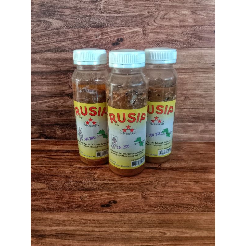 

RUSIP DARI IKAN BILIS / TERI ASLI BANGKA