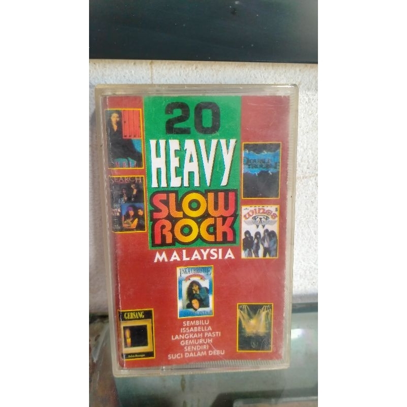 Kaset pita Malaysia 20 Heavy Slow Rock