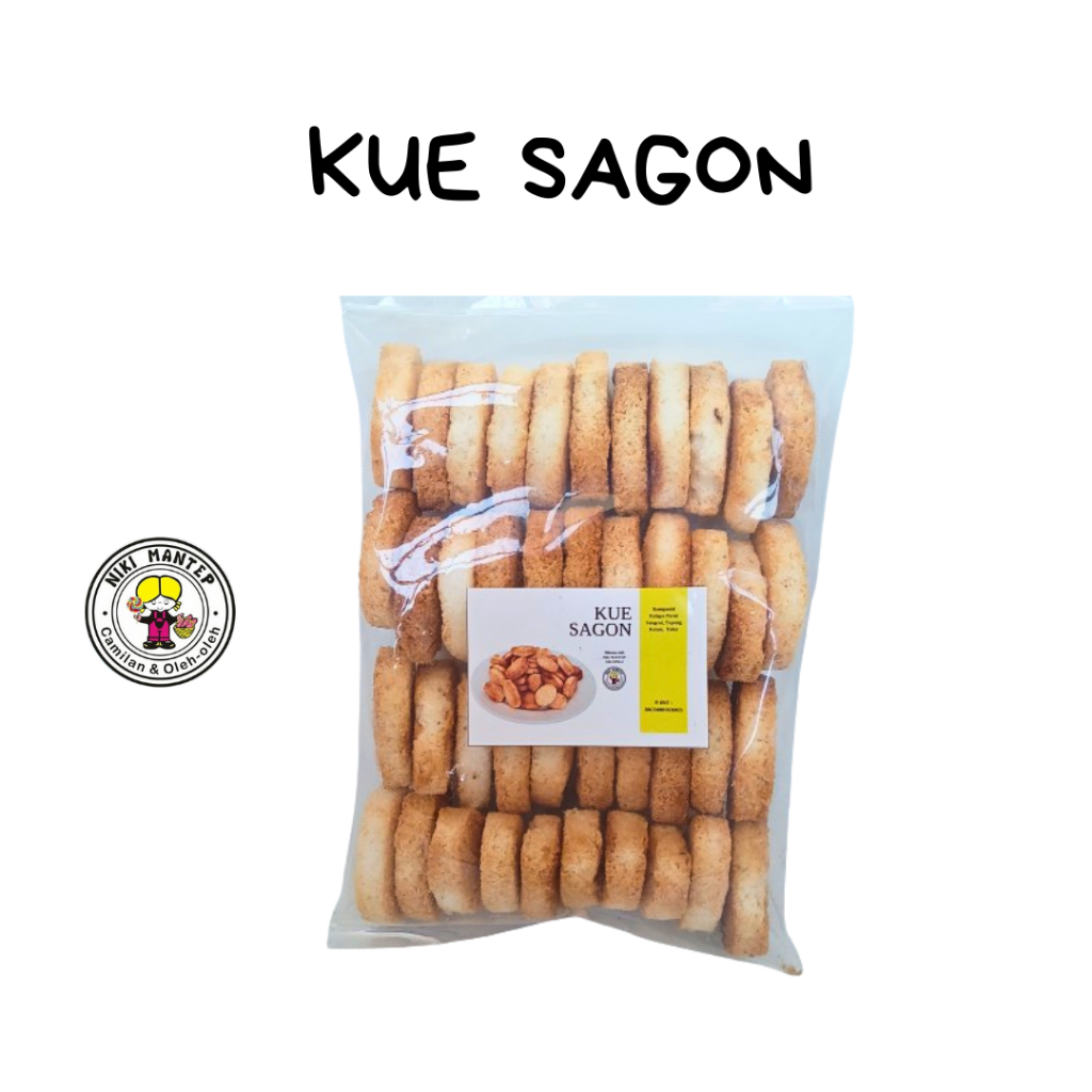 

Kue Kering Sagon Kelapa - Niki Snack Salatiga