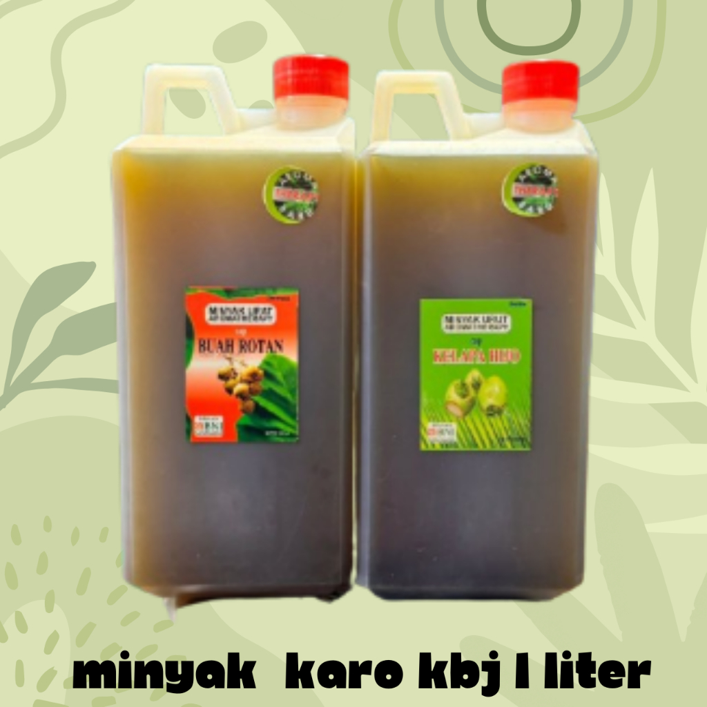 Minyak Karo Asli / Minyak Urut Tradisional Karo 1 liter
