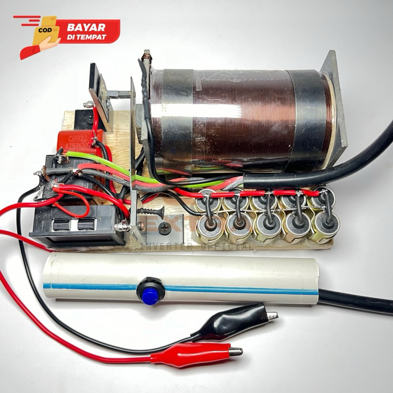 Volmeter ACCU Inverter Platina 1000W Full Kondensor Terbaru