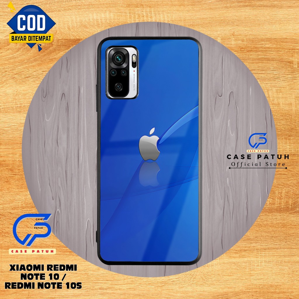 Casing HP Xiaomi Redmi Note 10/Redmi Note 10s Motif Brand IPhone 03 Terbaru Case Patuh ( CP03V3 ) - 