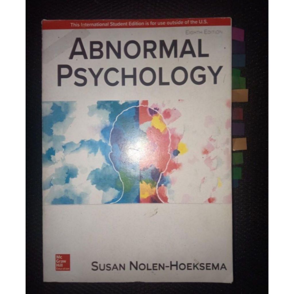 Abnormal Psychology, 8th Ed Susan Nolen-Hoeksema