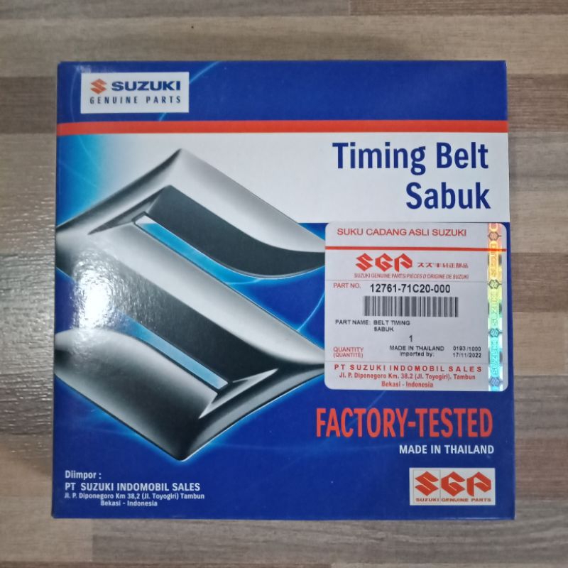 TIMING BELT SUZUKI APV SGP ORIGINAL