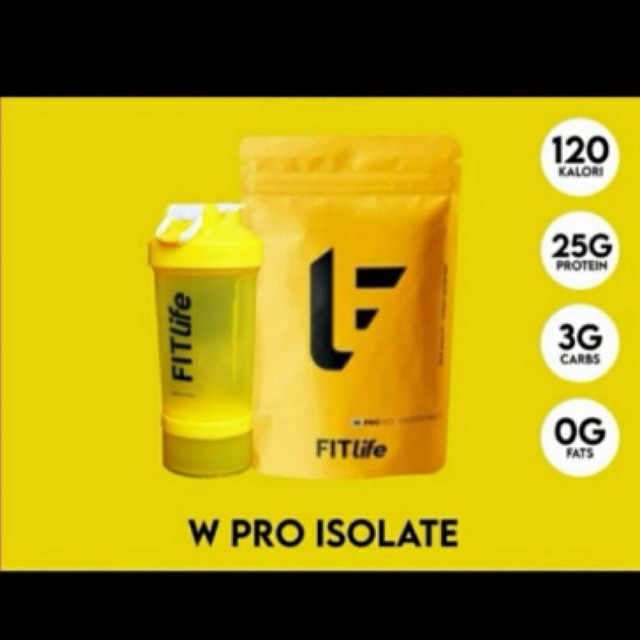 FITLIFE WPRO WPRO WHEY PROTEIN ISOLATE 50 SERVINGS BPOM