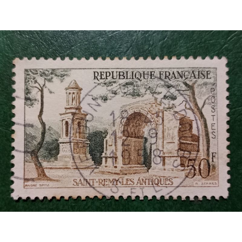 

Prangko Perancis 50 Fr tahun 1957 USED