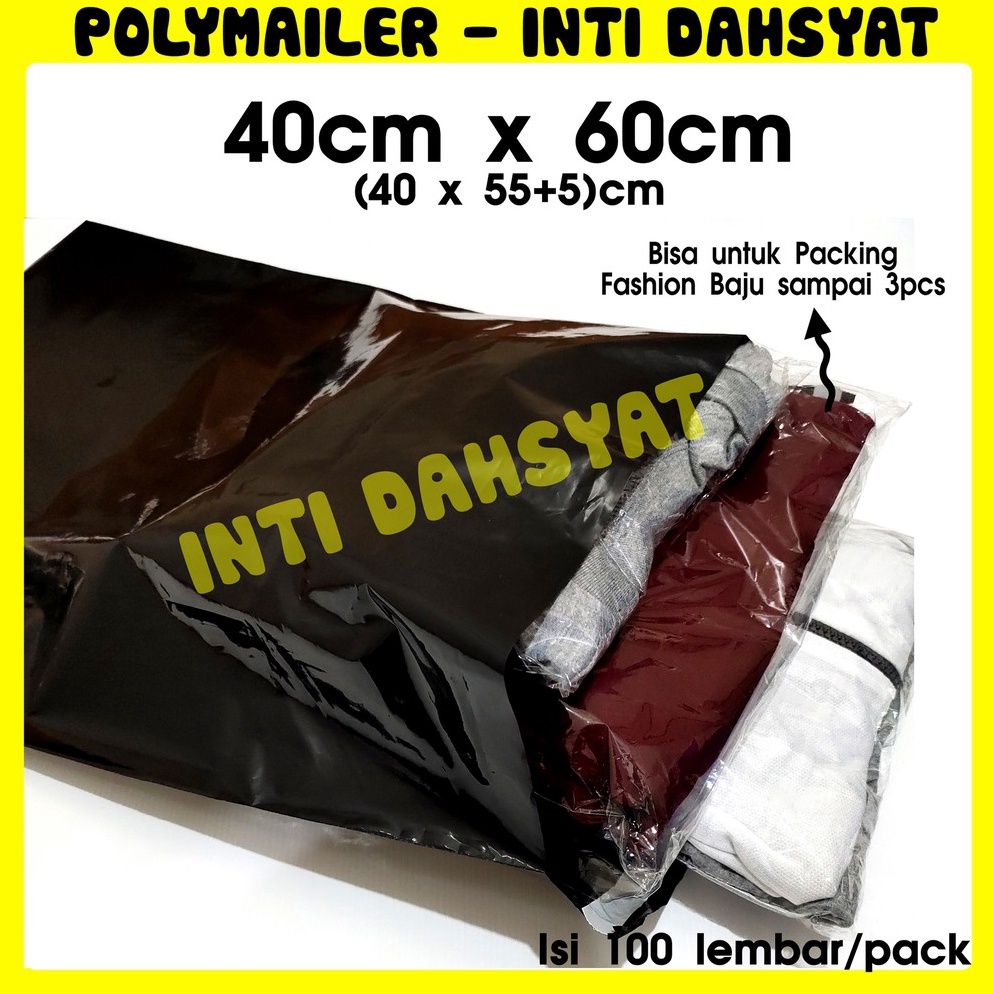 

POLYMAILER HITAM 4x6 Isi 1lembar Plastik Amplop Kemasan Toko Onlineshop Ukuran Jumbo BESAR TERMURAH 99TGF7387