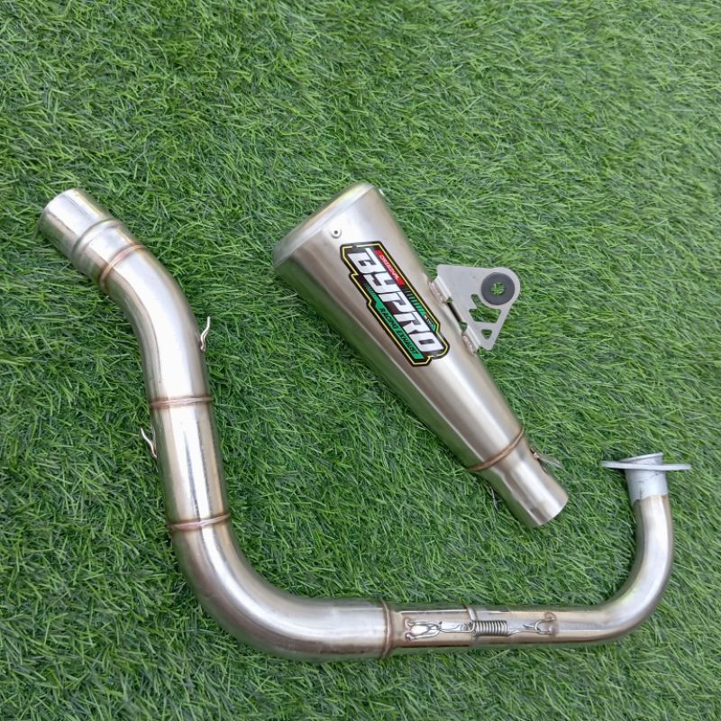 PROMO COD Knalpot BYPRO X-MONSTER P20 beat esp beat fi beat carbu inlet 38 leher bending kolong road
