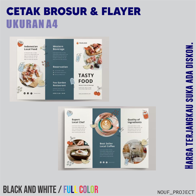 

Cetak Brosur, Pamflet, Flayer (A4)