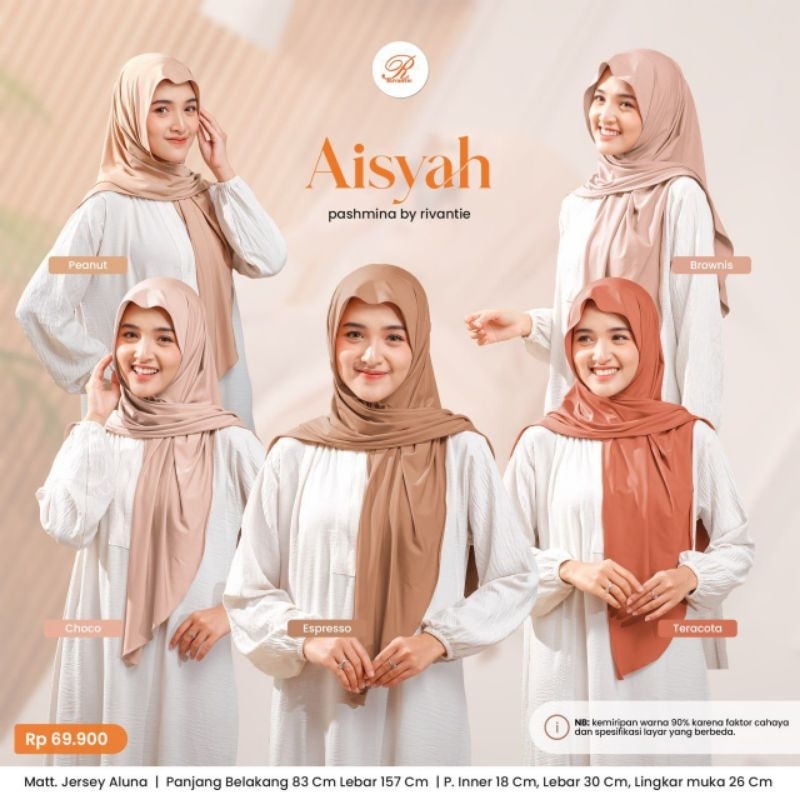 PASHMINA INNER INSTAN AISYAH BY RIVANTIE HIJAB