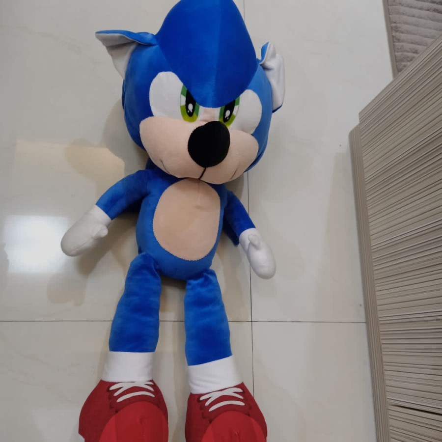 Boneka sonic jumbo/boneka sonic besar/boneka sonic giant/sonic doll