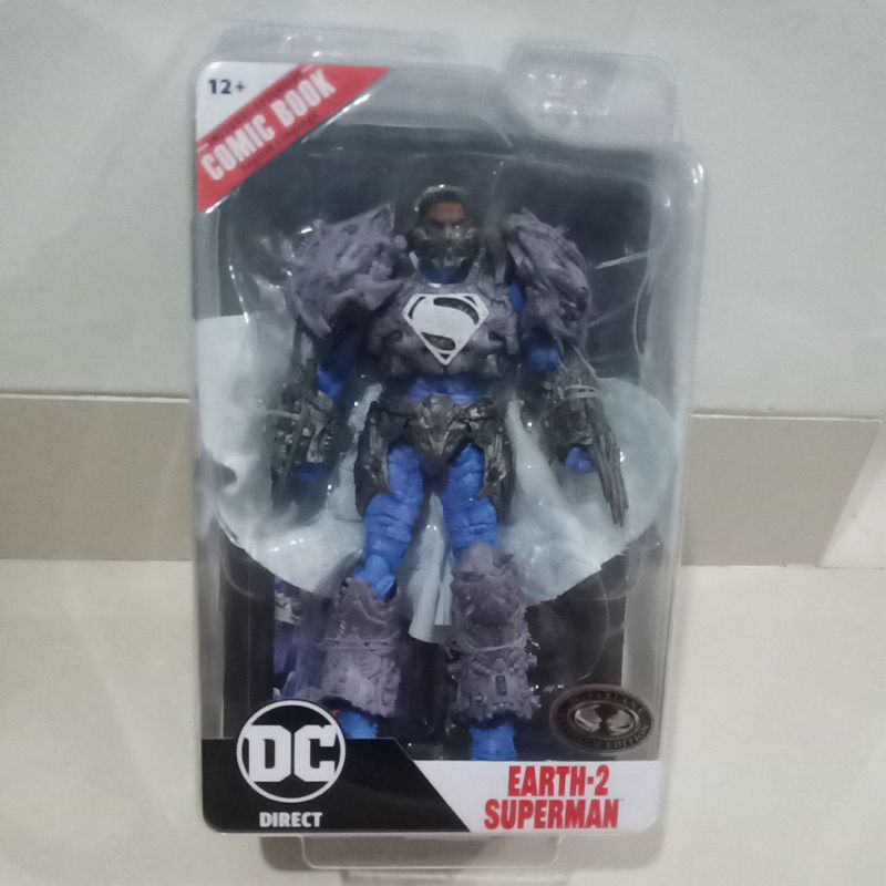 earth 2 superman mcfarlane platinum ed comic book ghosts of krypton