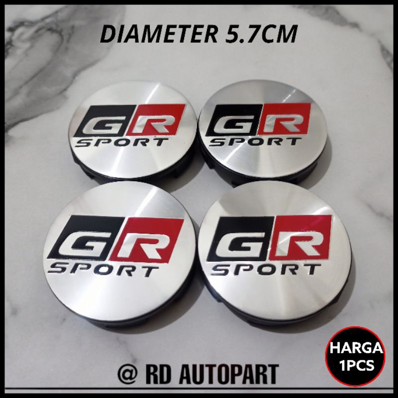 Tutup Velg Dop Roda Variasi GR Rush Terios Tahun 2006-2016 Chrome