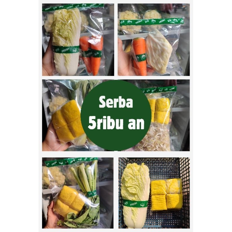 

Paket Sayur Serba 5ribu an