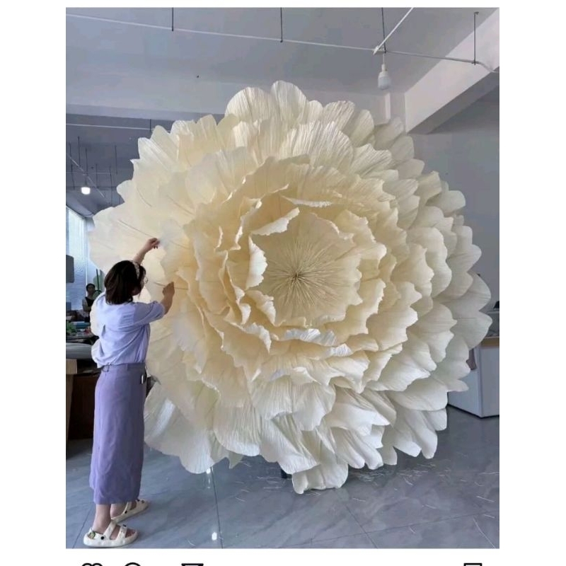 bunga dekorasi bunga backdrop giant flower