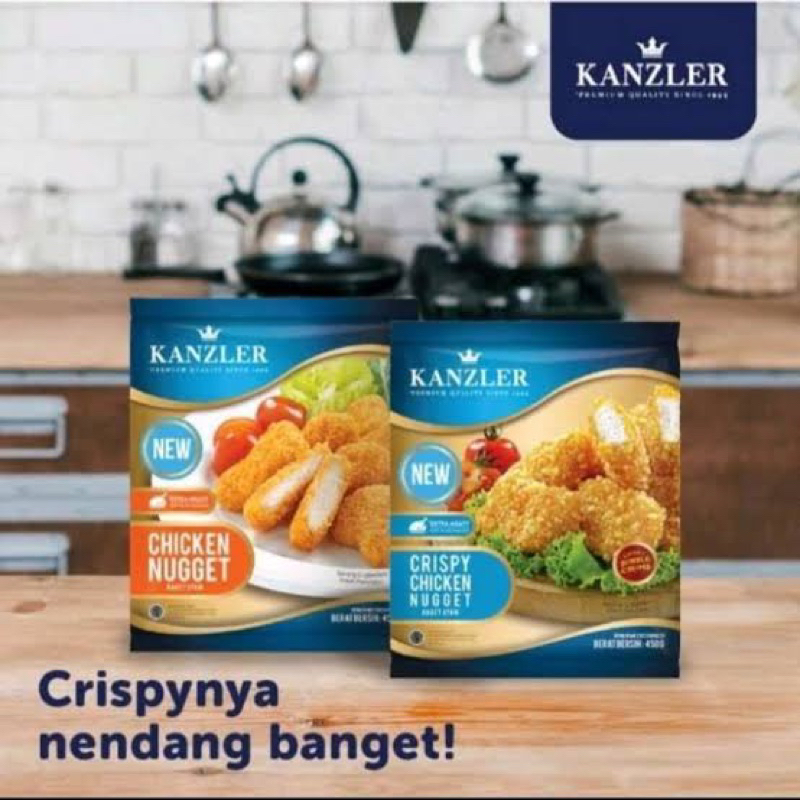 

kanzler nuget crispy 450 gr