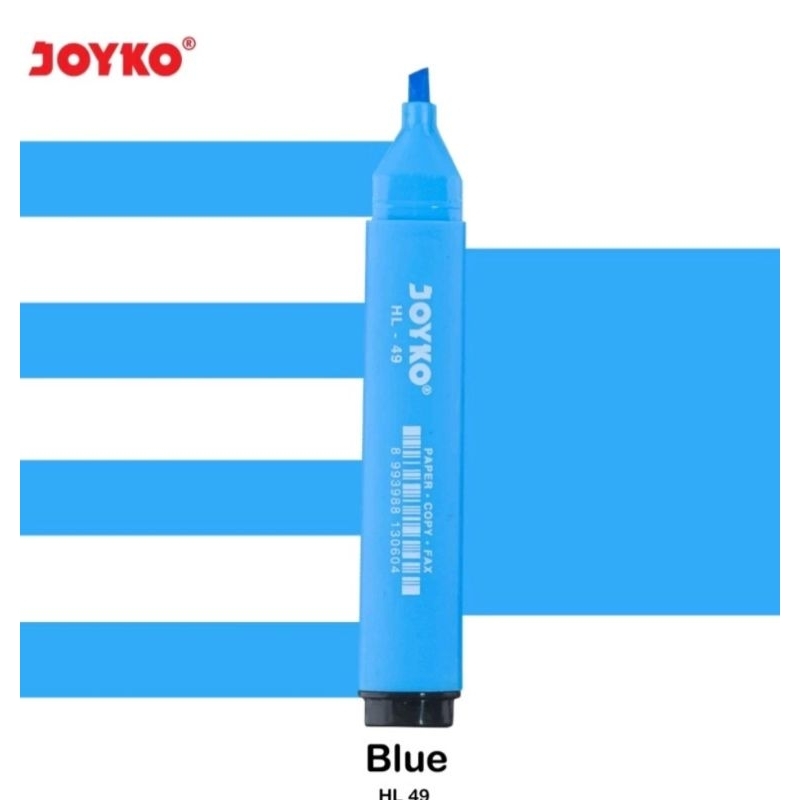 

Highighter penanda pewarna kertas Joyko ( 1Pcs )