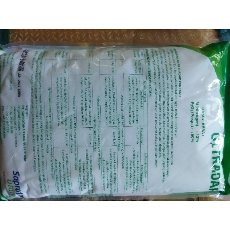 pupuk ultradap pak tani 1 kg original