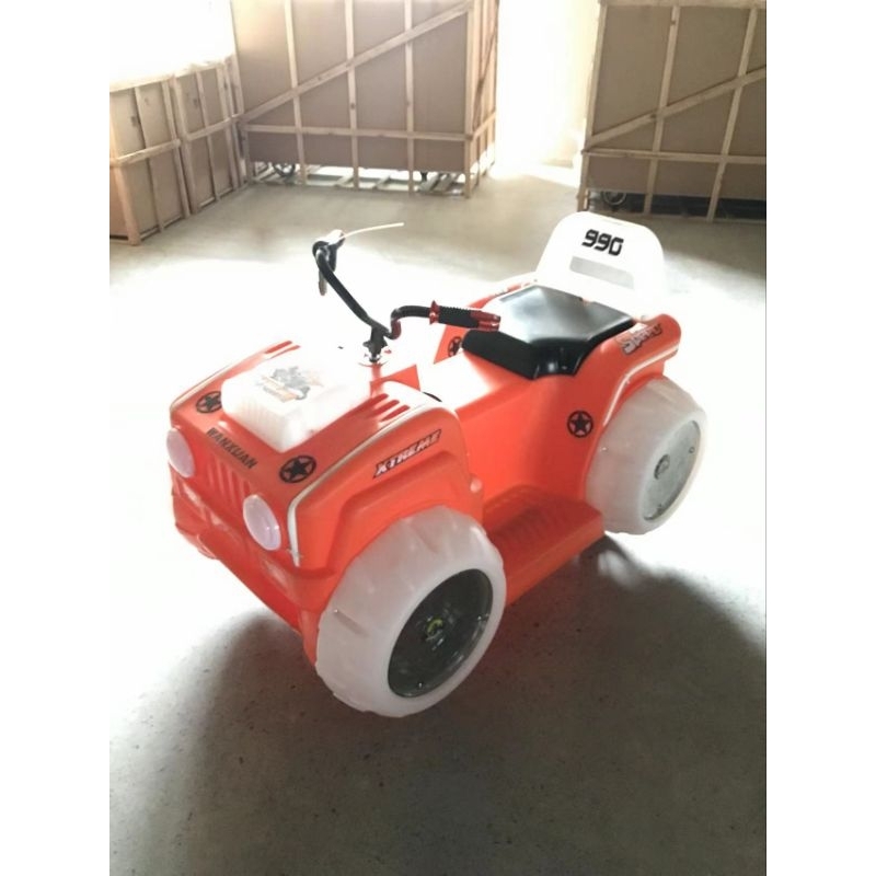 kiddy ride ATV 24V brushless motor kapasitas 2 dewasa 2 anak