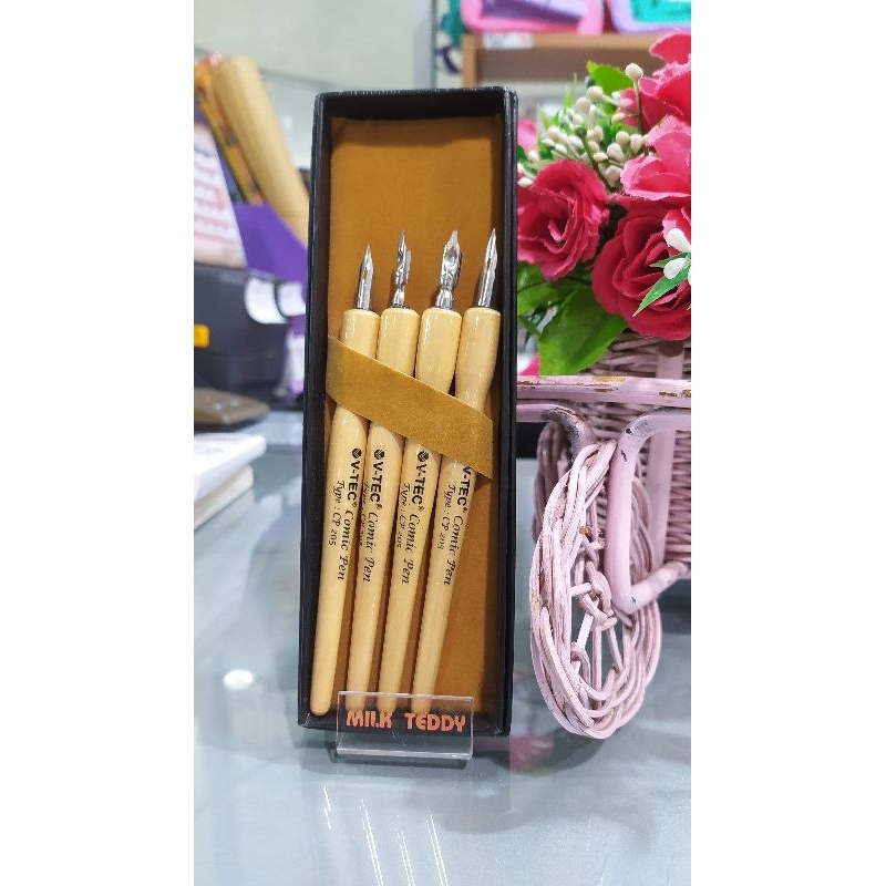 

Gramedia Kediri - Gading Murni - V-Tec Comix Pen Type CP205 (Isi 4 pcs) 208242811