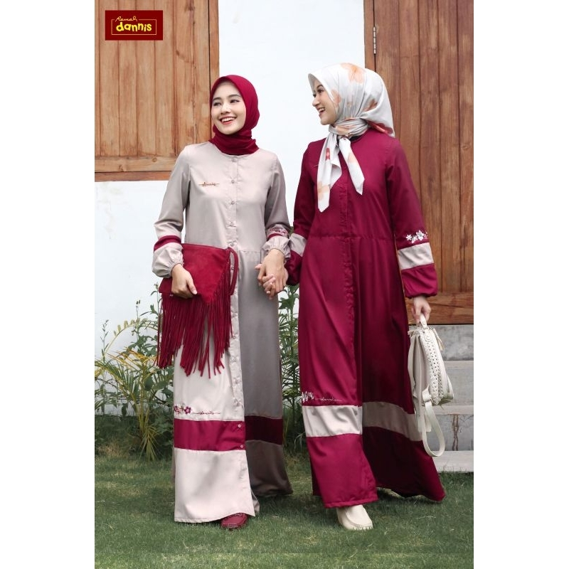 Abaya Dannis D'Daily Alamanda / Abaya Dannis Terbaru