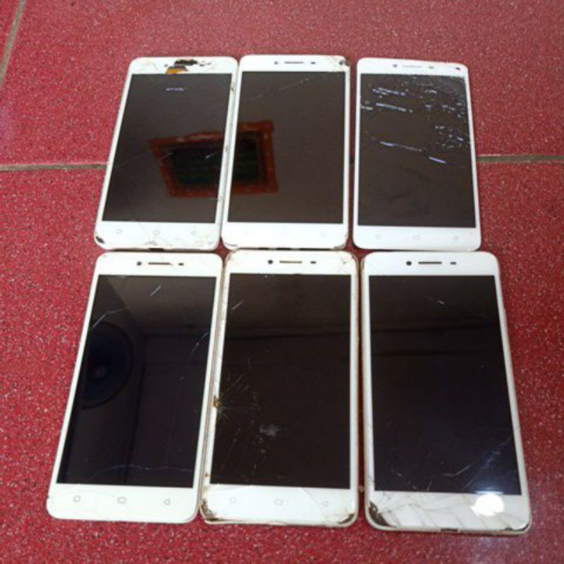 Lcd Oppo a37 Ori Copotan minus touchscreen Retak" bahan jual gambling