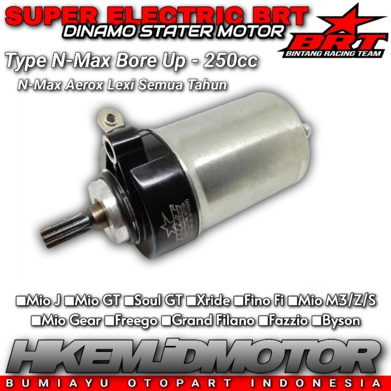 Dynamo Electric Starter Dinamo Stater BRT Nmax Aerox Lexi Dinamo Mio J Mio GT M3 Gear Freego Fazzio 