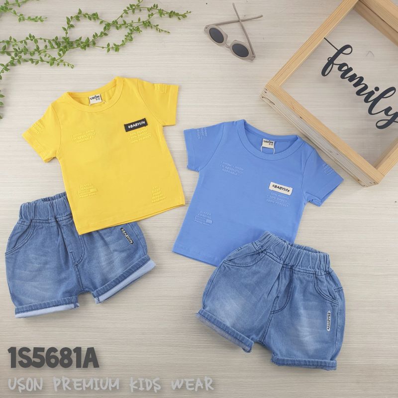 Uson Premium Kids Wear Setelan Pendek anak Cowok