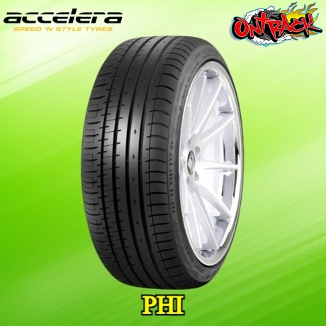 BAN MERK ACCELERA 195/50 RING 15 BAN TUBLES PHI-R 195 50 R15 MOBIL AGYA BRIO - FREE BALANCING