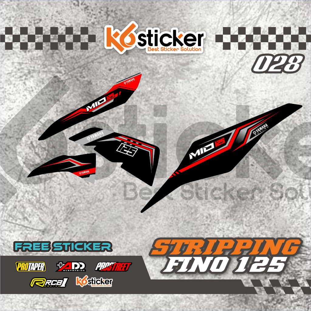 STIKER STRIPING YAMAHA MIO Z / MIO 125 / MIO M3