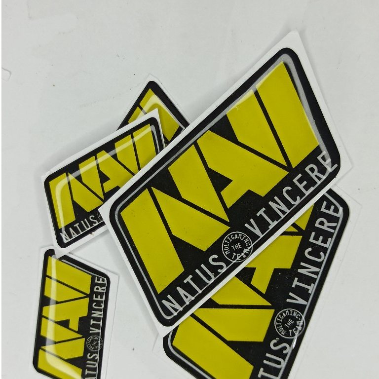 Stiker Timbul Logo Navi Esport Ver2 Sticker Emblem