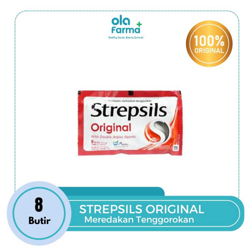 

STREPSIL TABLET HISAP 8 Butir